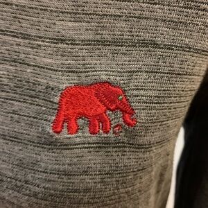 Nomadic Trader shirt,  Alabama Roll Tide elephant logo, size M